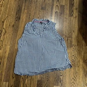 IMNYC Gingham sleeveless blouse - XL